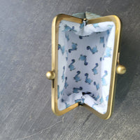 Cork with Metal Purse Frame