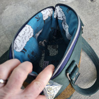 Harris Tweed and Cork, Lola Bag