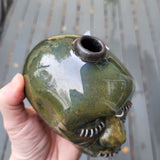 Skull, green