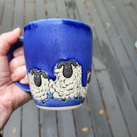 Sheep BLUE (1) Mug 3/23