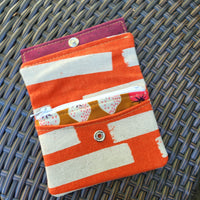 Brushstrokes Orange  Minimalist, Small