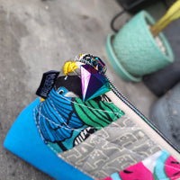QAYG & Cork Pouch (12), LINING caravan fabric