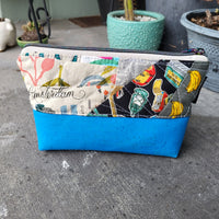 QAYG & Cork Pouch (12), LINING caravan fabric
