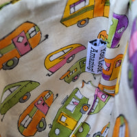 QAYG & Cork Pouch (12), LINING caravan fabric