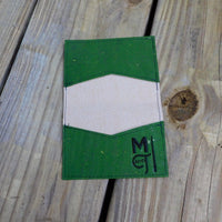 Green Cork  Biz Card Wallet