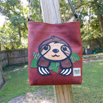 SLOTH Cork Open Top Crossbody