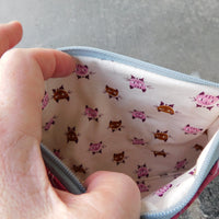 White Cat Cork Clutch