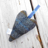 Harris Tweed heart Ornament