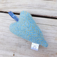 Harris Tweed heart Ornament
