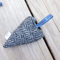 Harris Tweed heart Ornament