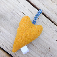Harris Tweed heart Ornament
