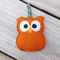 Owl Ornament Harris Tweed