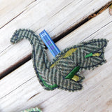 Harris Tweed Nessie Ornament