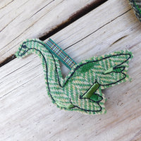 Harris Tweed Nessie Ornament