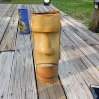 Large Head, Planter/Art Piece