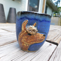 Blue Alpaca Mug