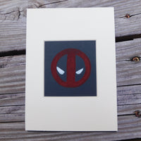 Deadpool Block Print