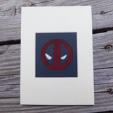 Deadpool Block Print