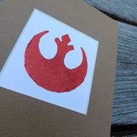 Rebel Alliance Block Print