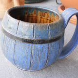Barrel Blue Mug