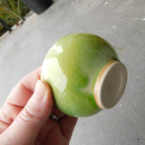 Solid Green Glaze Bowl