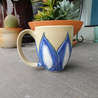 Blue & White Flower Mug