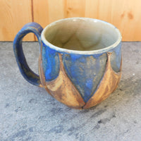 Flower Rough Glaze Mug