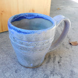 Purple w/ rolled design Mug