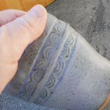 Purple w/ rolled design Mug