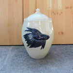 Black Beta Urn