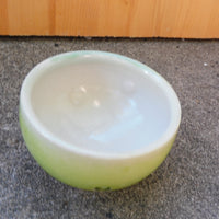 Green Dimple Bowl