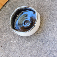 Flat White/Black Bowl