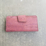 Plum Tall Wallet