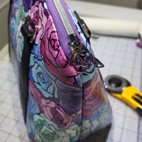 Watercolor Roses, Vinyl, Lola Bag