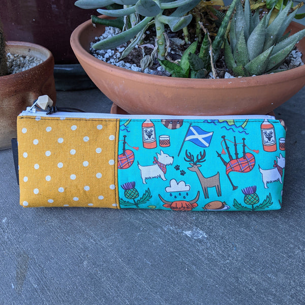 All Things Scottish Canvas Pencil Case