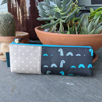 Nessie Canvas Pencil Case