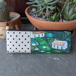 Hillside House Sheep Canvas Pencil Case