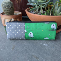 Julie's Sheep Canvas Pencil Case