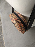 Scandinavian folk cork Round Crossbody Bag