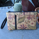 Retro Bhangra Print, Zippy Clutch