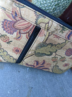 Retro Bhangra Print, Zippy Clutch