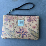 Retro Bhangra Print, Zippy Clutch