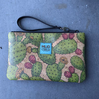 Prickly Pear Cork, Zippy Clutch