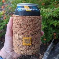 Natural/Brown Can Cooler