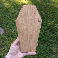 Eco Luxe/Olive Coffin Wallet