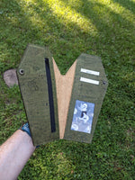 Eco Luxe/Olive Coffin Wallet
