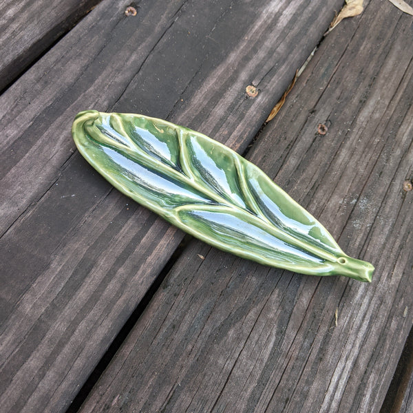 Green Leaf/Incense (1) Tray