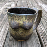 boobies, obsidian glaze Mug