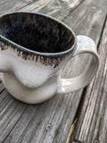 boobies, purple glaze Mug