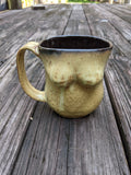 boobies, tan glaze Mug